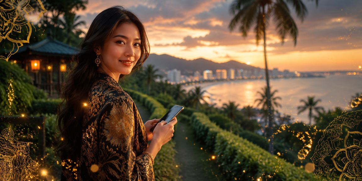 Pemain Penang bermain Poker dalam talian zx500rr melalui telefon pintar dengan antara muka mudah